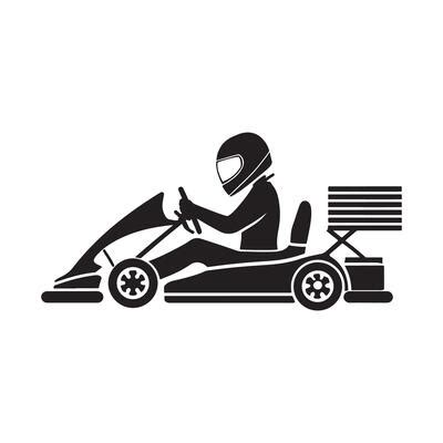 Go Kart Silhouette Vector Art, Icons, and Graphics for Free Download