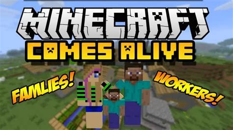 Minecraft Comes Alive Mod for Minecraft 1.17.1/1.16.5/1.15.2/1.14.4 | MinecraftSix