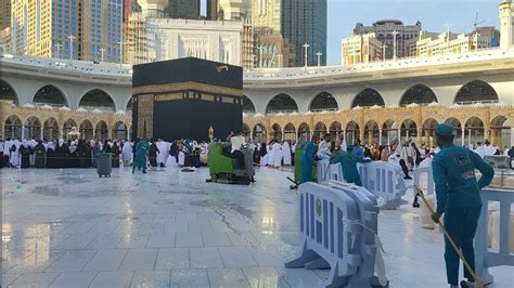 Kaaba Live Today April Tawaf E Kaba Beautiful View