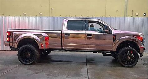 Rose Gold F 350 Pretty Awesome In Pink Ford