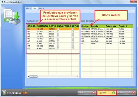 Importar Productos Desde Excel A La Base De Datos EGA Futura