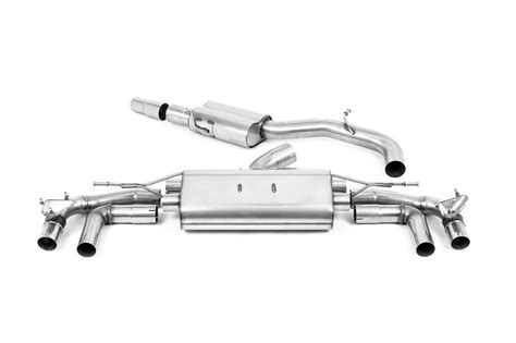 Milltek OPF GPF Back System With Valved Rear Silencer Bypass