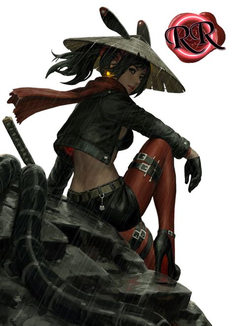 Render Samurai Girl 2 By Riinatti On Deviantart