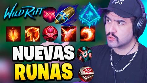 Te EXPLICO TODAS Las NUEVAS RUNAS De Wild Rift PARCHE 4 3 YouTube