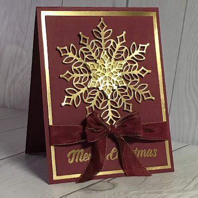 Sneak Peek Of The Snowflake Showcase Promotion Stamped Christmas