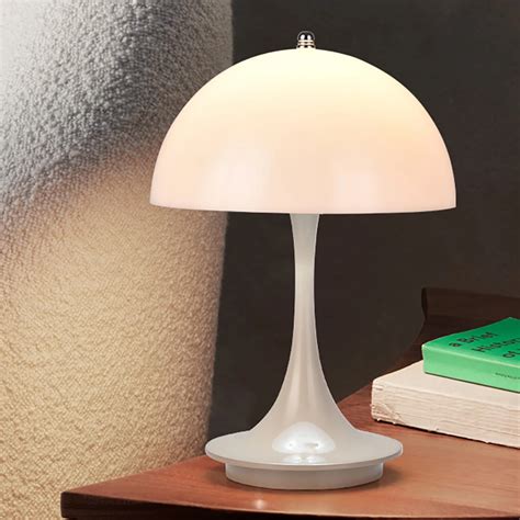 Petite Lampe De Table En Forme De Champignon Led Usb Portable D