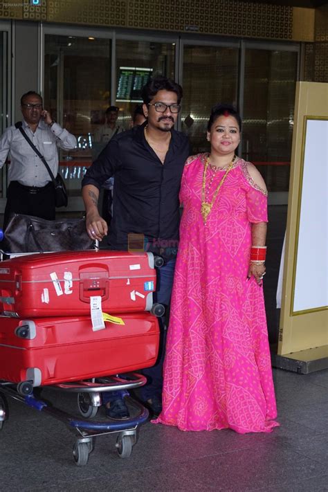 Bharti Singh And Harsh Limbachiyaa Spotted In Mumbai After Marriage On