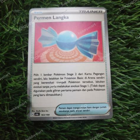 Jual Kartu Pokemon Indonesia Tcg Permen Langka 163190 Kab Malang