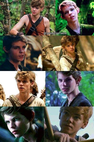 Peter Pan And Newt Robbie Kay And Thomas Sangster Peter Pan Robbie