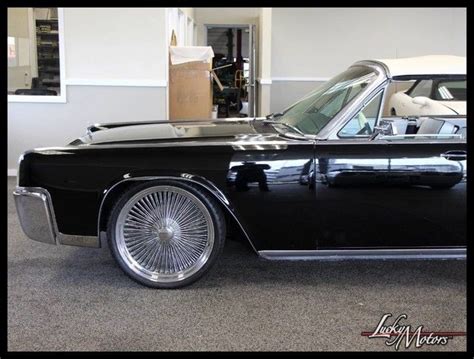 Lincoln Continental Convertible Custom Suicide Doors Sound System Air Ride 22 S Classic