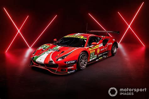 Wec Here Is The Livery Of The Af Corse Ferrari Gtes Pledge