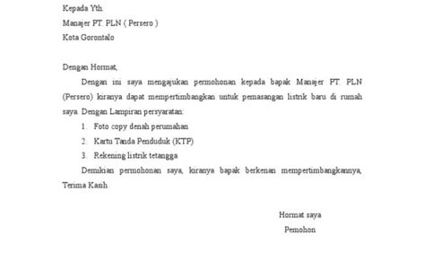 Detail Contoh Surat Permohonan Subsidi Listrik Koleksi Nomer 41