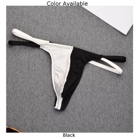 Alluring Men S Pouch Thong G String Underwear T Back Stretch Brief In