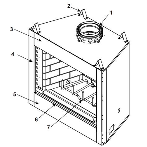 Accelerator A36r 36 Woodburning Fireplace