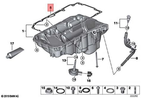 OEM BMW 1 E81 Oil Pan Steel Gasket 11137807302 7807302 Genuine For Sale