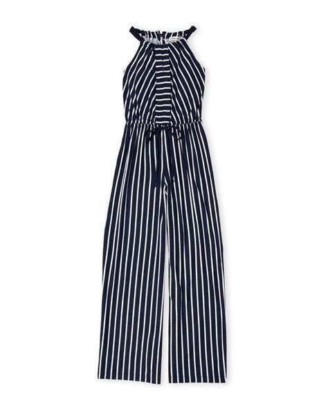 Monteau Girl Girls Striped Jersey Jumpsuit Jumpsuits For Girls