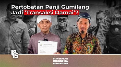 Pertobatan Panji Gumilang Jadi Transaksi Damai Cindy Florencine YouTube