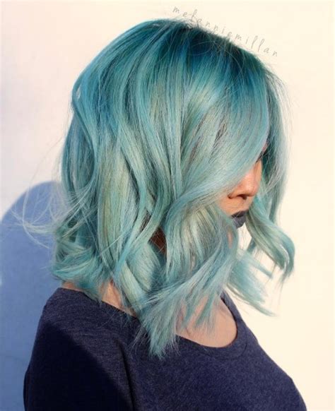 30 Icy Light Blue Hair Color Ideas For Girls