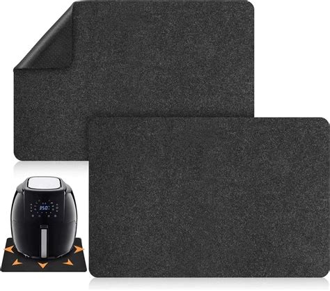 Heat Resistant Mats For Air Fryer Coffee Maker Kitchen Counter Mat 2pcs Heat Resistant