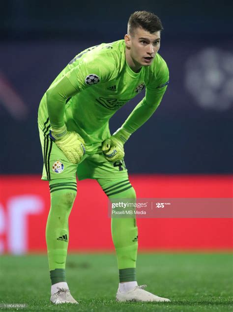 News Photo : Dinamo Zagreb's goalkeeper Dominik Livakovic... Cute ...