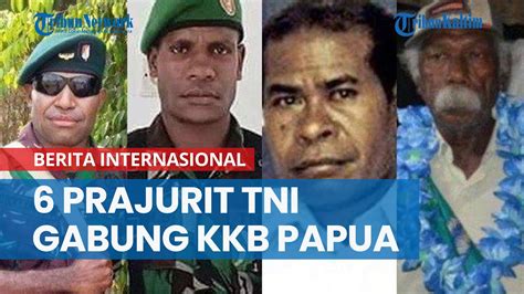 Pengkhianat Negara 6 Prajurit TNI Gabung KKB Papua Jadi Bos OPM