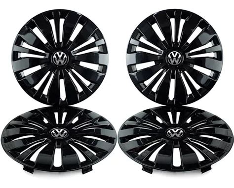 Jgo 4 Tapones Polveras Para Jetta A4 Gol Vento Beetle Rin 15 Cuotas