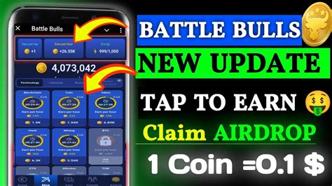 Battle Bulls Coin Increase Update Battle Bulls New Update Profit Per