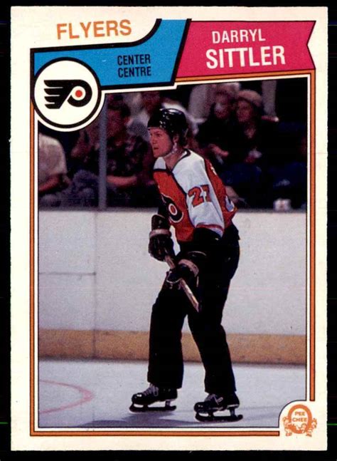 1983 84 O Pee Chee Darryl Sittler C Philadelphia Flyers 272 Ebay