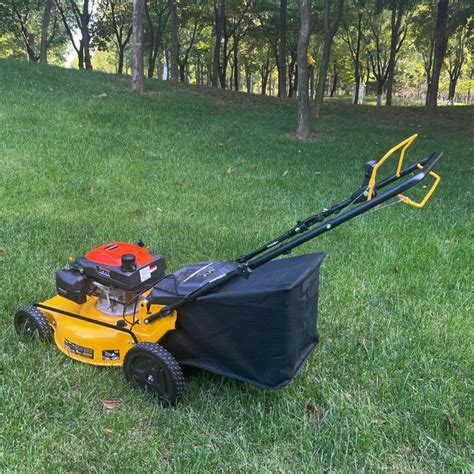 Farm Mower 22inch Self Propelled Petrol Lawnmower Garden Grass Cutter