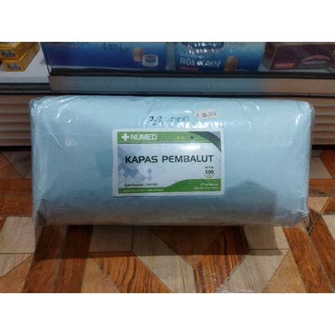 Jual Kapas Pembalut Pembalut Luka Ukuran 250g Dan 500g Shopee