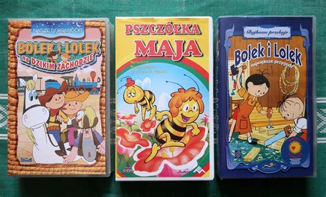 Kasety Vhs Bolek I Lolek Pszcz Ka Maja Oficjalne