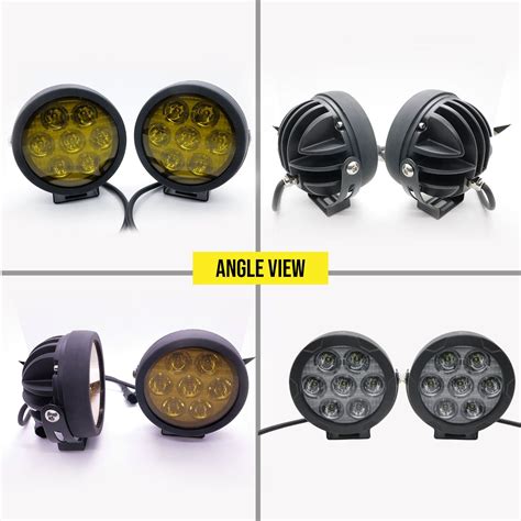 HJG 70 Watts Round Fog Lights Online Buy India