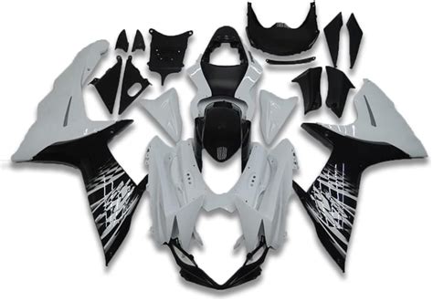 Amazon Nf Black White Fairing Fit For Suzuki Gsxr