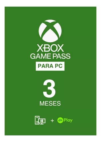 Xbox Game Pass Para Pc 3 Meses Garantizados Meses Sin Interés