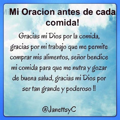 Oracion Para Bendecir Los Alimentos Del Mfc