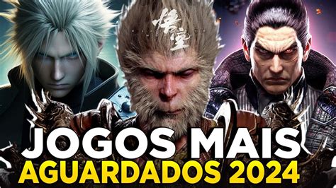 TOP 10 JOGOS MAIS AGUARDADOS PARA 2024 PS4 PS5 XBOX SERIES SWITCH E