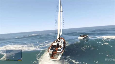 Grand Theft Auto 5 Yacht Boat Gameplay HD YouTube