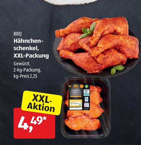 Bbq Hähnchen Schenkel Xxl Packung Angebot bei ALDI SÜD 1Prospekte de