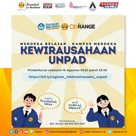 Unpad On Twitter AgendaUnpad MBKM Kewirausahaan Unpad Pilihan