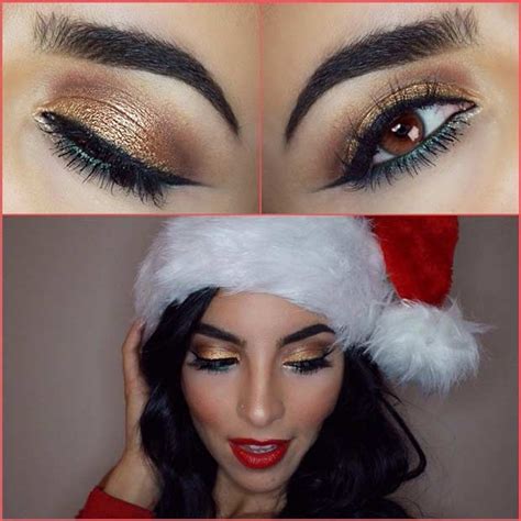 Cute Easy Christmas Makeup Ideas Saubhaya Makeup