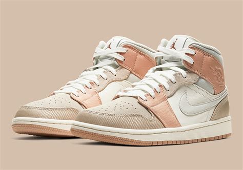 Air Jordan Mid Milan White Beige Cv Sneakernews