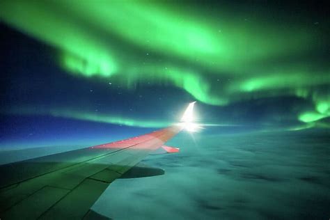 Aurora on Plane Our beautiful pictures are available as Framed Prints, Photos, Wall Art and ...