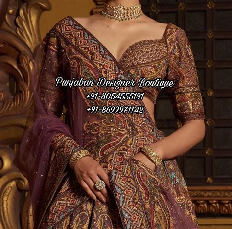 Blouse Design For Wedding Lehenga Designer Boutique