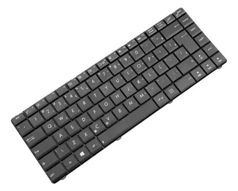 Teclado portátil Asus P43 Standard Abnt2 Br MercadoLibre