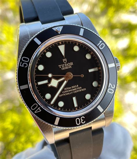 Tudor Black Bay 54 M79000n 37mm Rubber Strap New Complete Dec 23