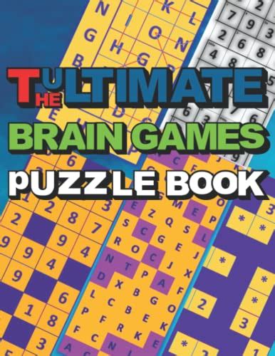 The Ultimate Brain Games Variety Puzzle Books For Adults 2023 Word