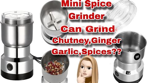 Amazon Mini Spice Grinder How To Use Mini Spice Grinder Mixer Nima