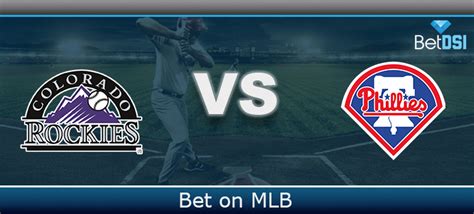 Philadelphia Phillies Vs Colorado Rockies Free Preview Betdsi