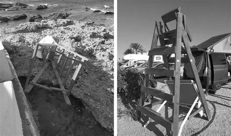 Destrozos En Las Instalaciones Del Servicio De Socorrismo De Las Playas