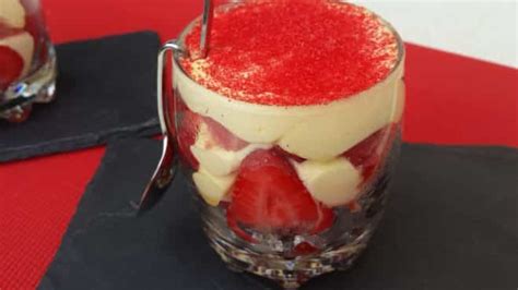 Recette Tiramisu Aux Fraises Et Citron En Verrines Galbani